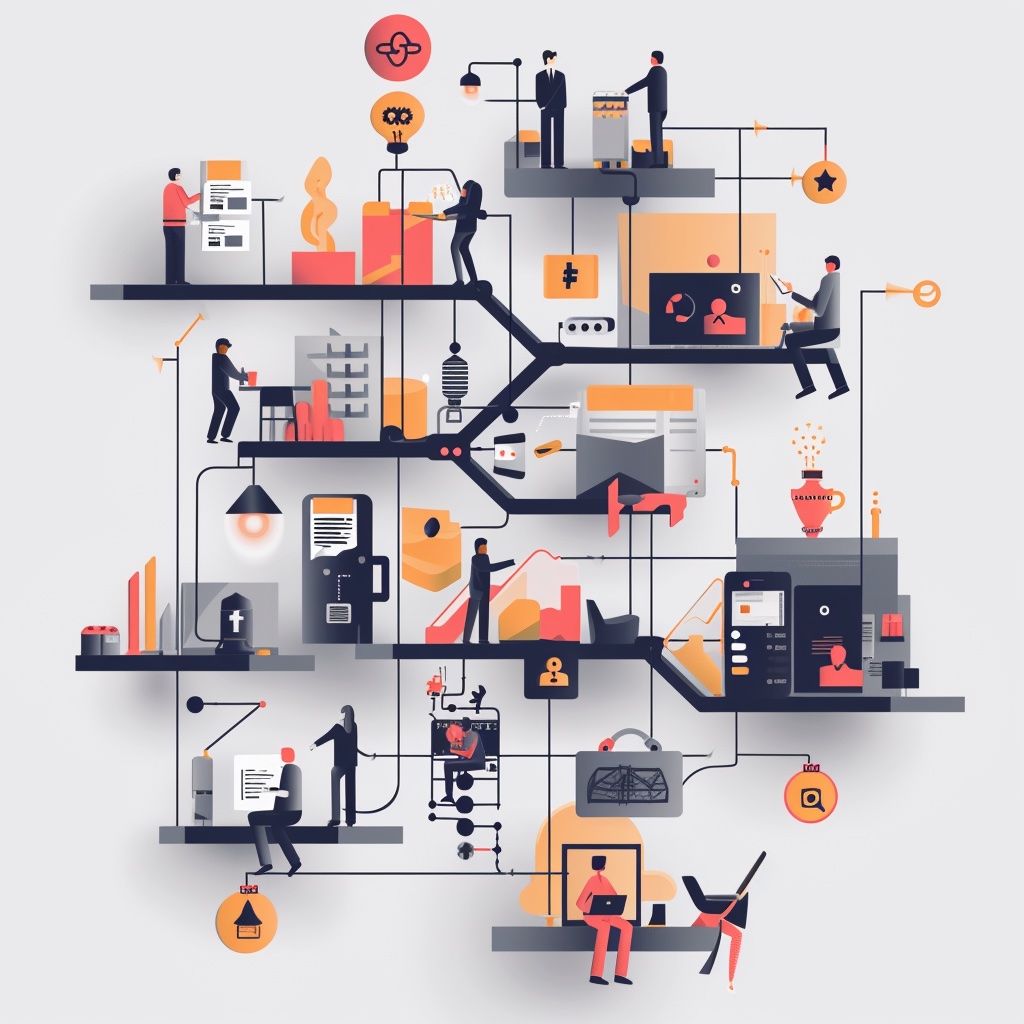 Conglomerate Relationships Illustration